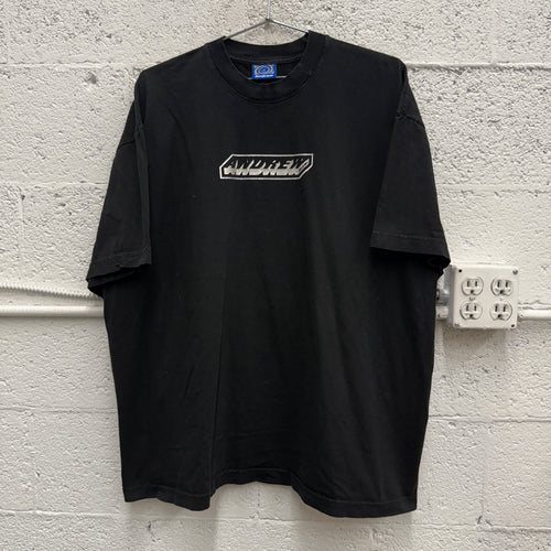 Andrew Miami Black Logo Tee - XL